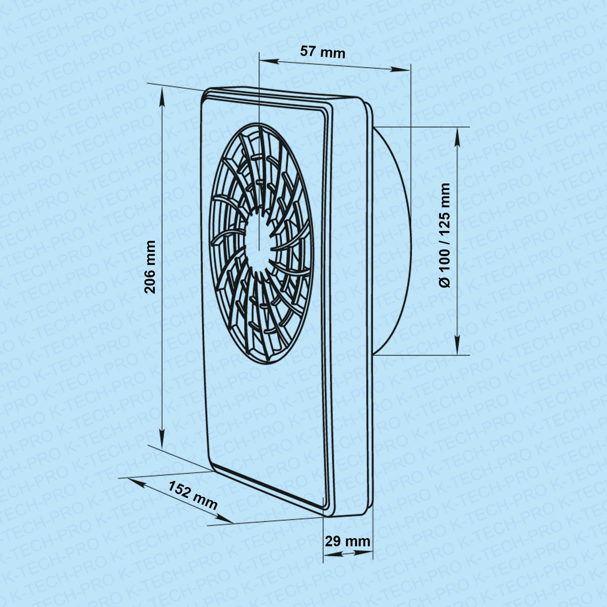 K-TECH-PRO Ki-Fan K0101