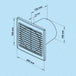 K-TECH-PRO Wandventilator SILENT pro K010205s