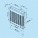 K-TECH-PRO Wandventilator KMA pro K010403s