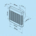 K-TECH-PRO Wandventilator KMA pro K010403s
