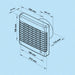 K-TECH-PRO Wandventilator KMA pro K010403s