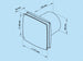 K-TECH-PRO Wandventilator KLDA pro K010703s