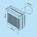 K-TECH-PRO Fensterventilator KMAO pro K011204s