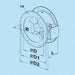K-TECH-PRO Axialventilator Serie KVKF pro K020303
