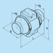K-TECH-PRO Rohrventilator Serie KTT K020703s