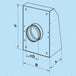 K-TECH-PRO Außenwandventilator Serie KVCN K021703