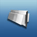 K-TECH-PRO Flachkanal Wandauslass Edelstahl K032