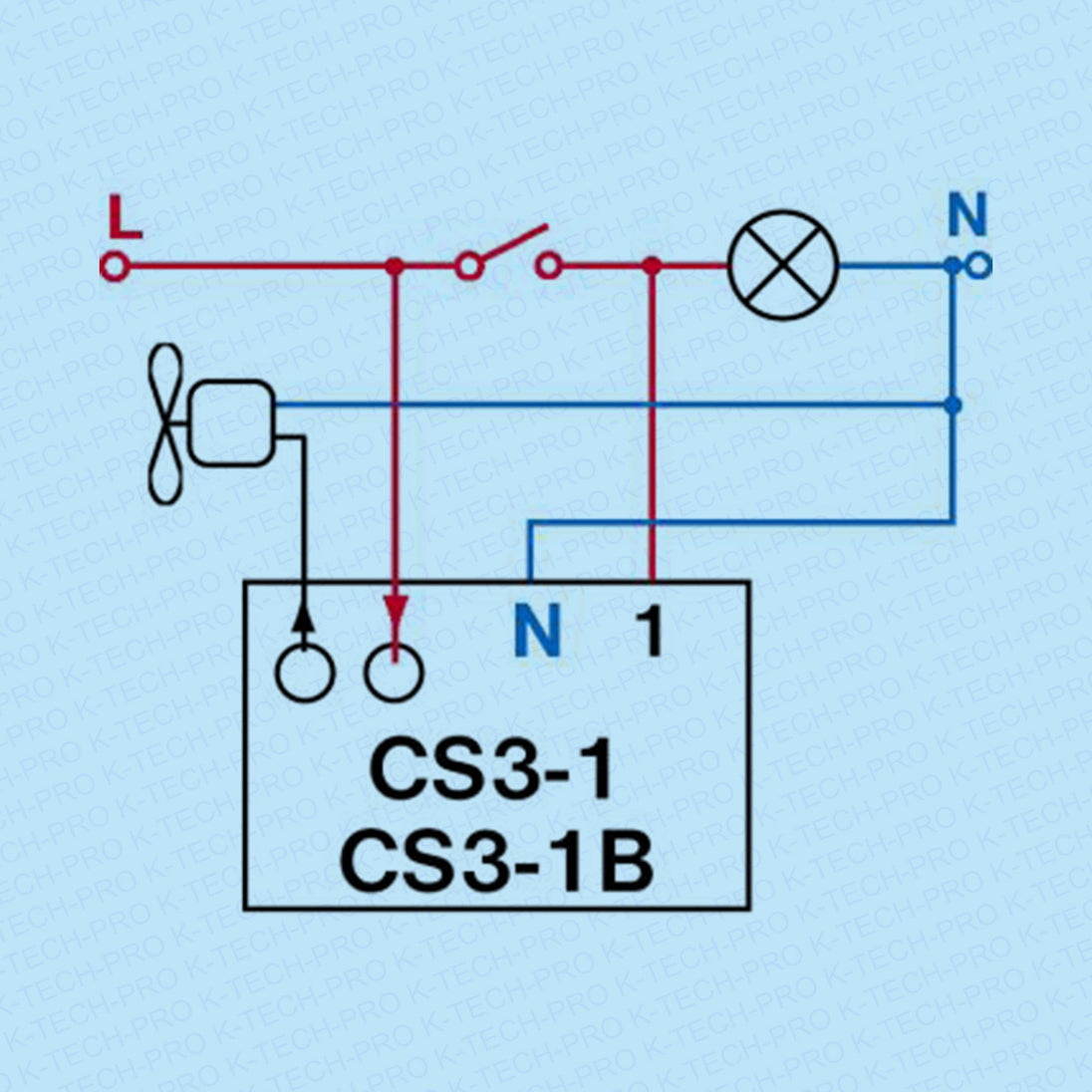 Elektro Bock Elektro Bock Nachlaufrelais K050201