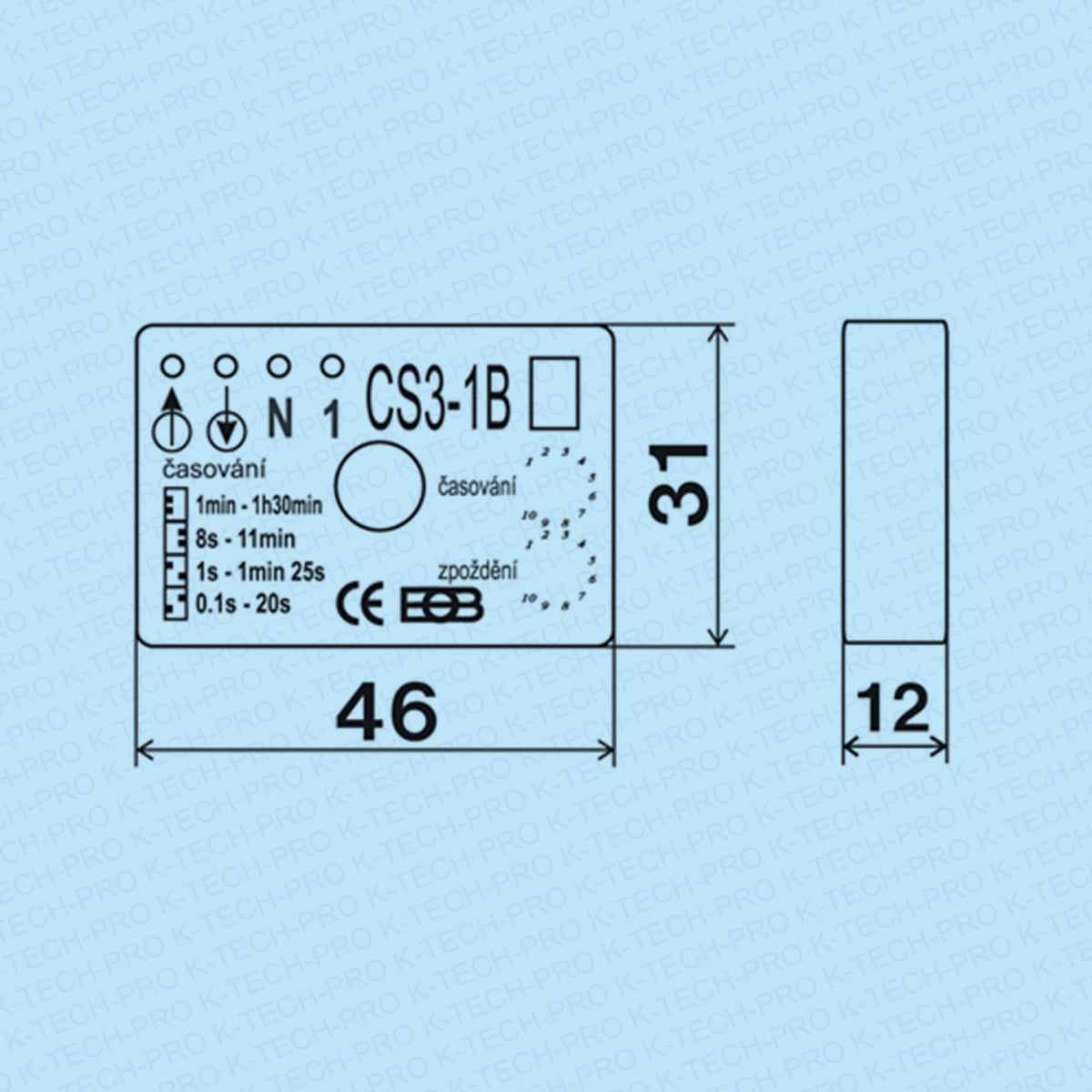 Elektro Bock Elektro Bock Nachlaufrelais K050202