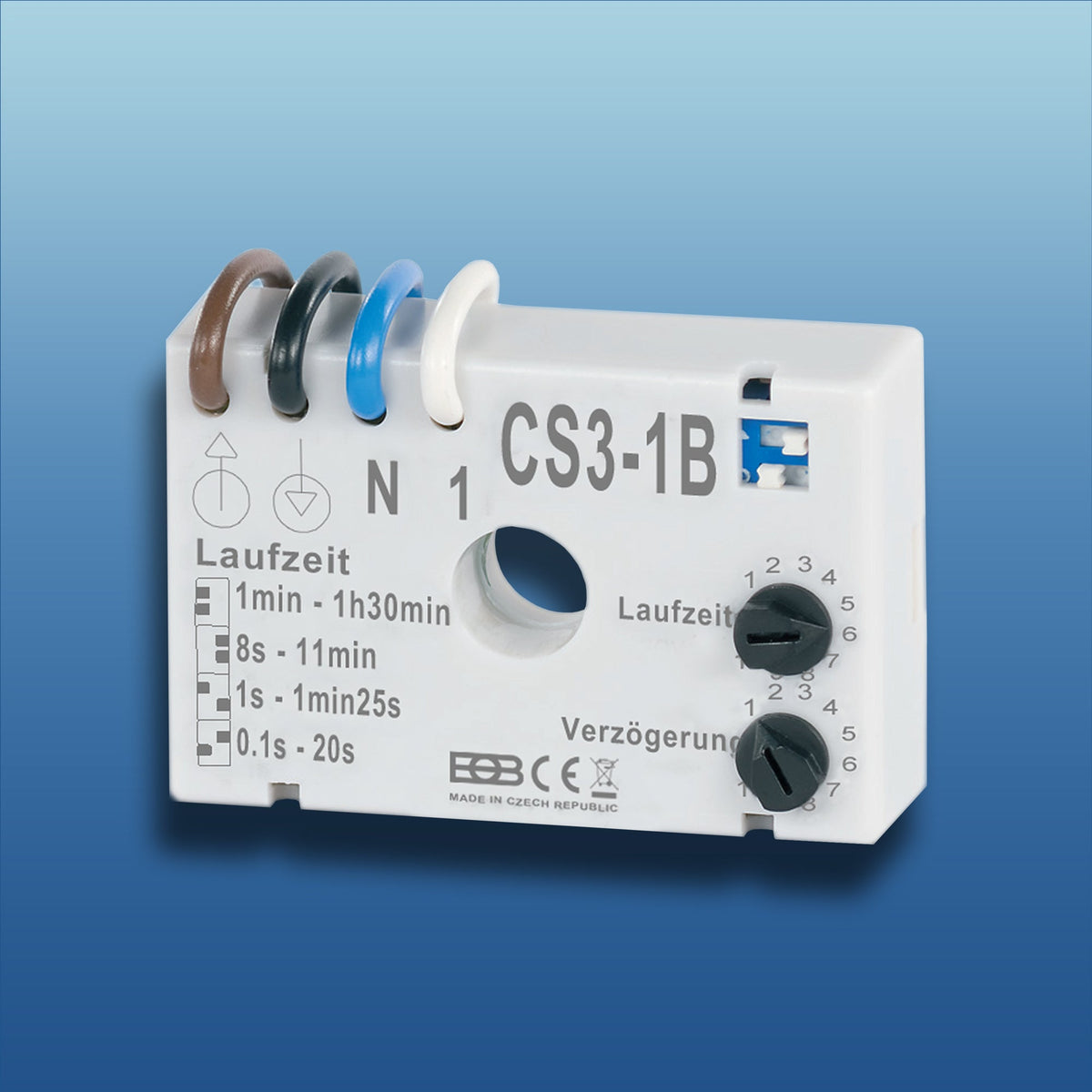 Elektro Bock Elektro Bock Nachlaufrelais mit Einschaltverzögerung K051701