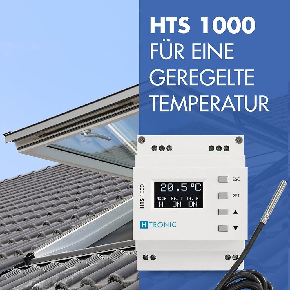 H-Tronic Hutschienen-Temperaturschalter HTS1000 K057