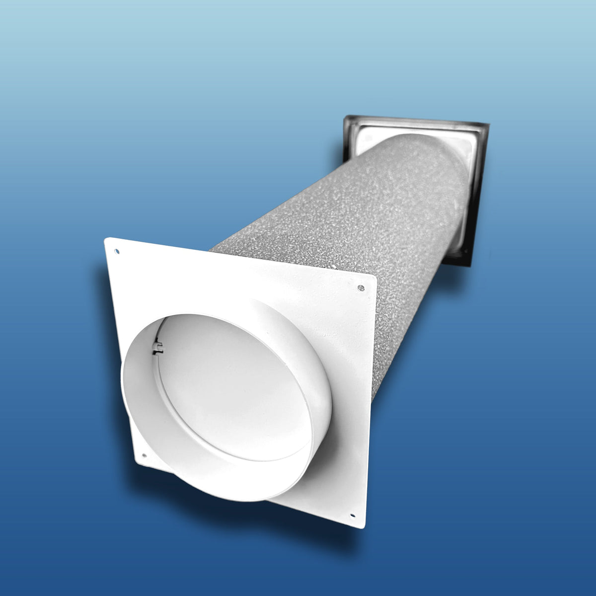 K-TECH-PRO Abluft-Mauerkasten Edelstahl mit beweglichen Lamellen K06030368