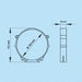 K-TECH-PRO Rundrohr Halterung K071503