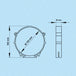 K-TECH-PRO Rundrohr Halterung K071505
