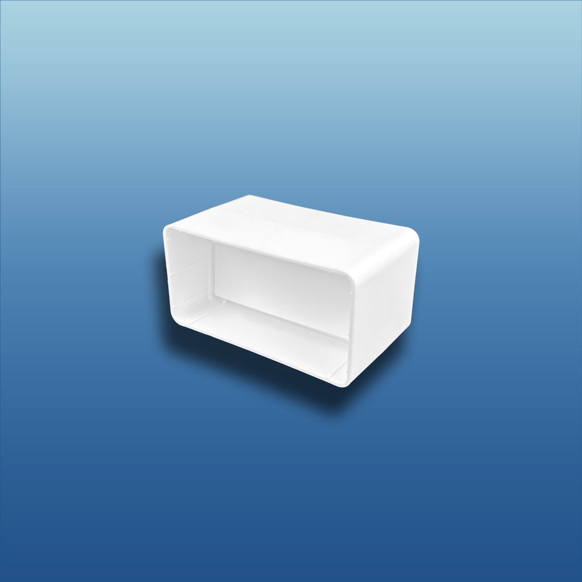 K-TECH-PRO Flachkanalverbinder mit Rückstauklappe K072011