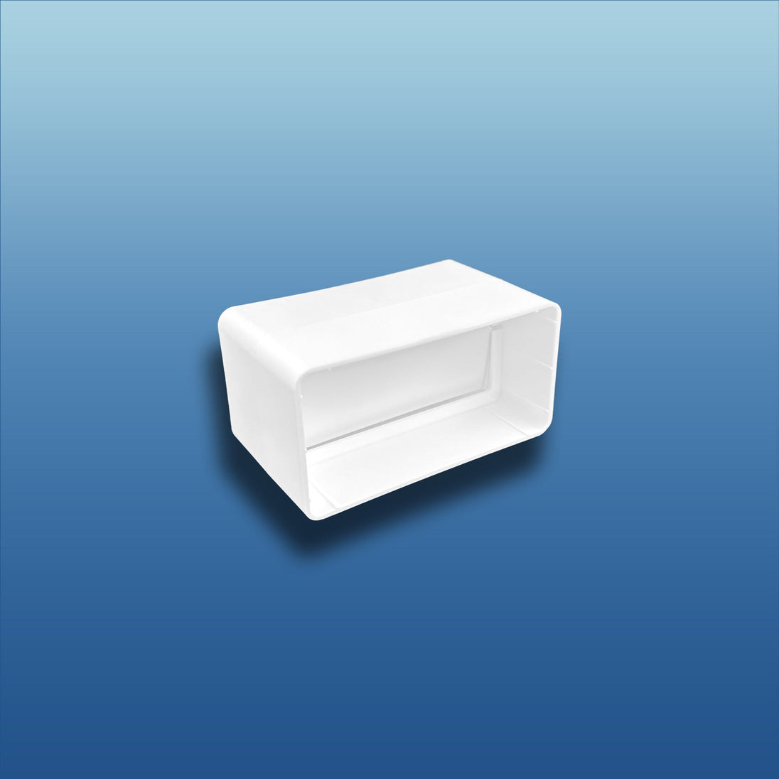 K-TECH-PRO Flachkanalverbinder mit Rückstauklappe K072011
