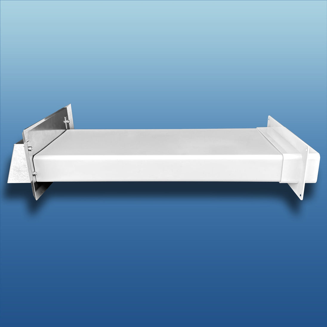 K-TECH-PRO Flachkanal Edelstahl Mauerkasten K076