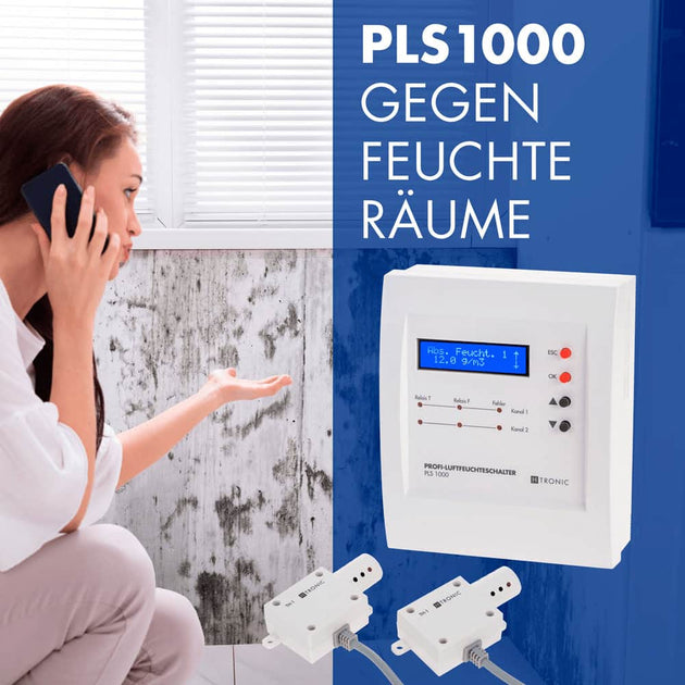 K-TECH-PRO Kellerentlüftung - Set zur Keller Entfeuchtung K093