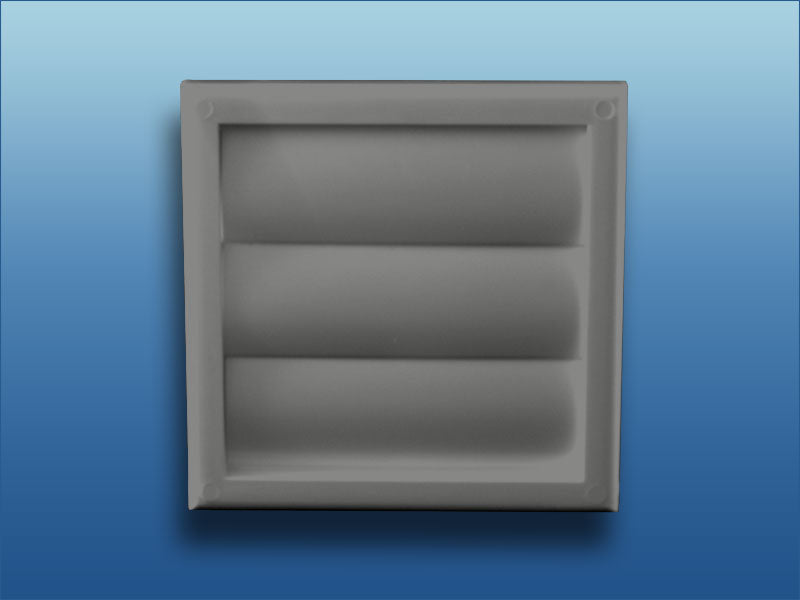 K-TECH-PRO Lüftungsgitter MVJ mit Flansch mit beweglichen Lamellen K110708.1