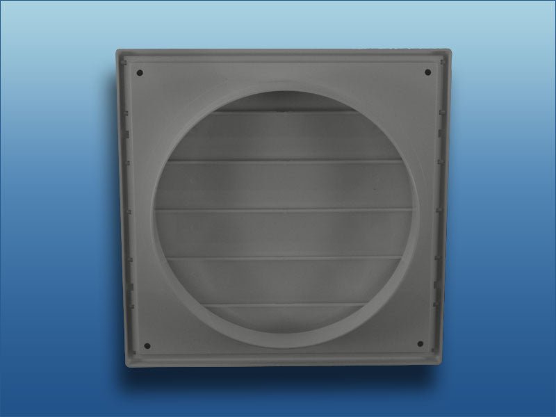K-TECH-PRO Lüftungsgitter MVJ mit Flansch mit beweglichen Lamellen K110708.6
