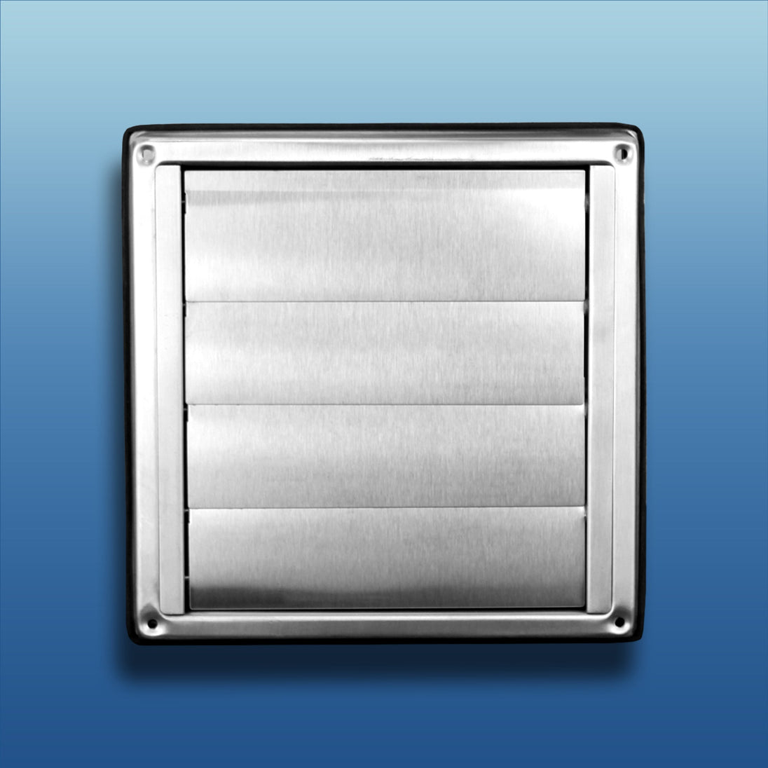 K-TECH-PRO Edelstahl Lüftungsgitter mit beweglichen Lamellen K111819