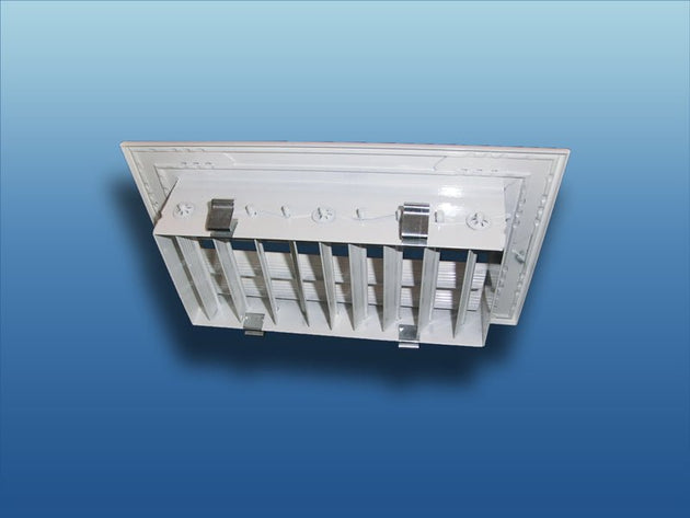 K-TECH-PRO Kanaleinbaugitter mit verstellbaren Doppellamellen K113301