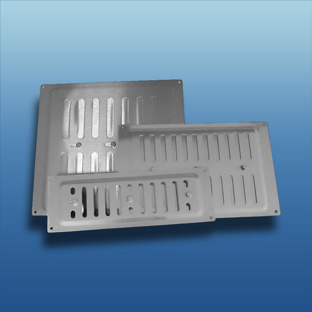 K-TECH-PRO Edelstahl Lüftungsgitter verschließbar K113401