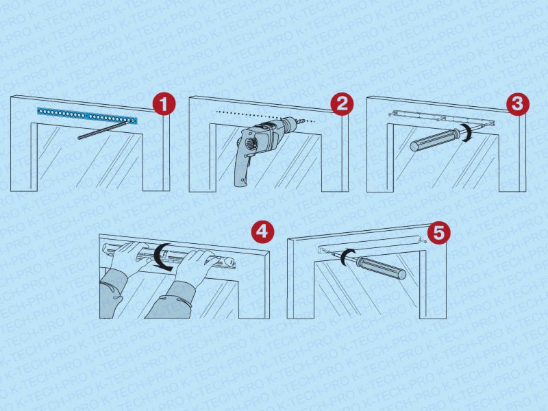 K-TECH-PRO Fenster-Türbelüftung verschließbar K113500
