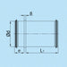 K-TECH-PRO Wickelfalz Teleskop Verbinder K114