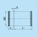 K-TECH-PRO Wickelfalz Teleskop Verbinder K114