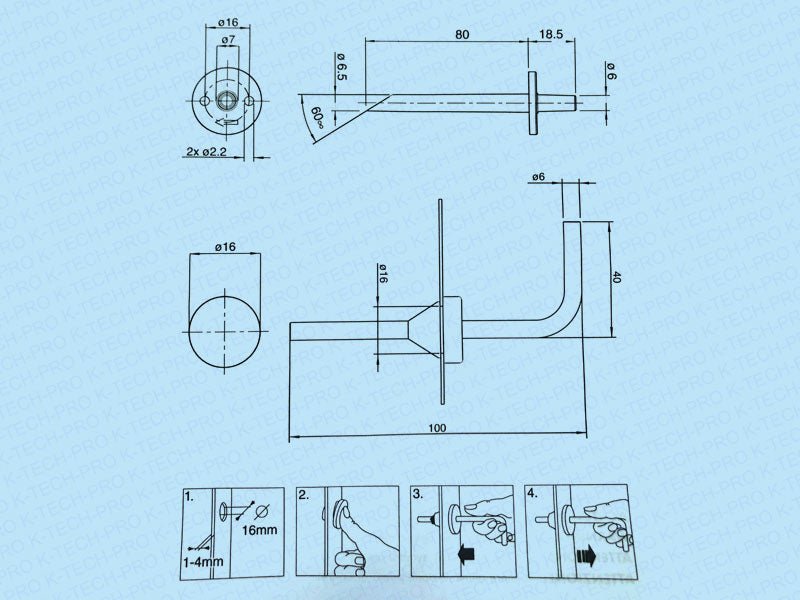 K-TECH-PRO Differenzdruckwächter für Kaminöfen K117
