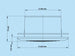 K-TECH-PRO Diffusor Kunststoff K120402