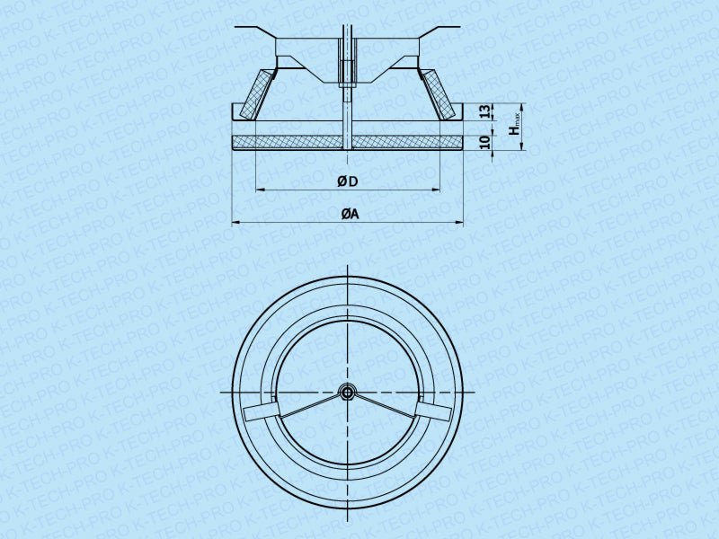 K-TECH-PRO Tellerventil Modern K120601