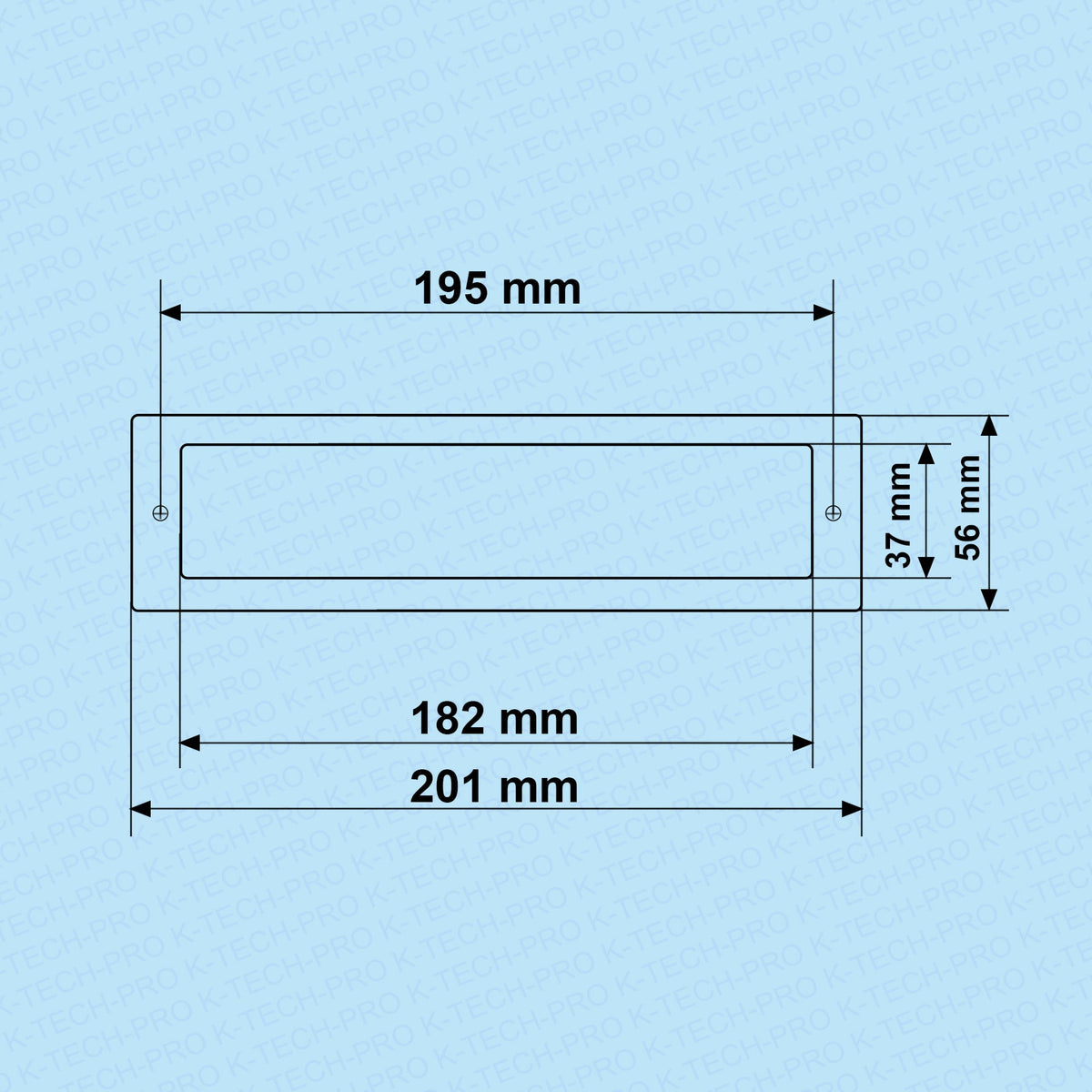 K-TECH-PRO Edelstahl Mesh-Gitter hochglanzpoliert K130