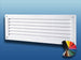 K-TECH-PRO Türlüftungsgitter MV350 einseitig K130152br