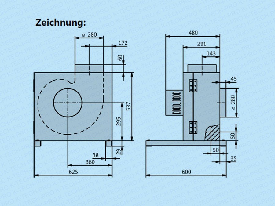 Rosenberg Rosenberg Küchenabluftbox K133.3