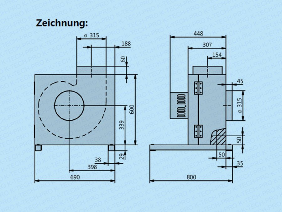 Rosenberg Rosenberg Küchenabluftbox K133.4