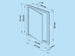 K-TECH-PRO Revisionstür Kunststoff weiß K140113