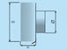 K-TECH-PRO Abluft-Mauerkasten Exclusiv Beta K142.2