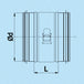 K-TECH-PRO Rohrfilter KUFI K160801