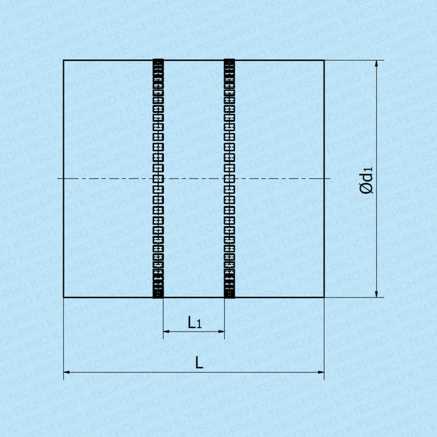 K-TECH-PRO Flexibler Verbinder (Vibrationsentkoppler) K161701