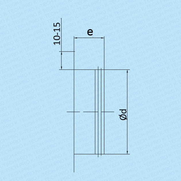 K-TECH-PRO Wickelfalz Bundkragen mit Lippendichtung K171601