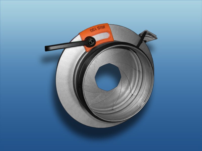 K-TECH-PRO Irisblende mit 2 Messanschlüssen K172001