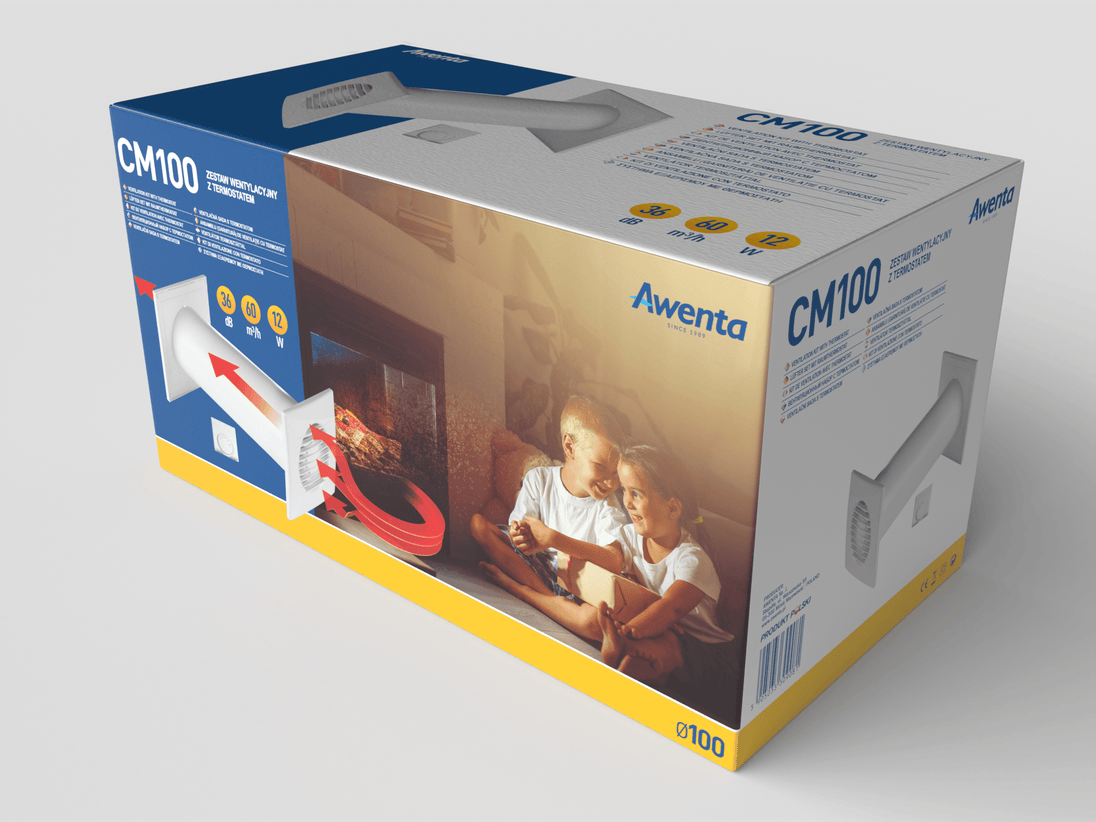 Awenta Awenta COSY CM100 Warmluft Verteiler Set K188