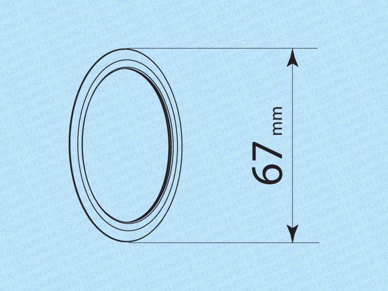 K-TECH-PRO Dichtungsring 10 Stück K202301