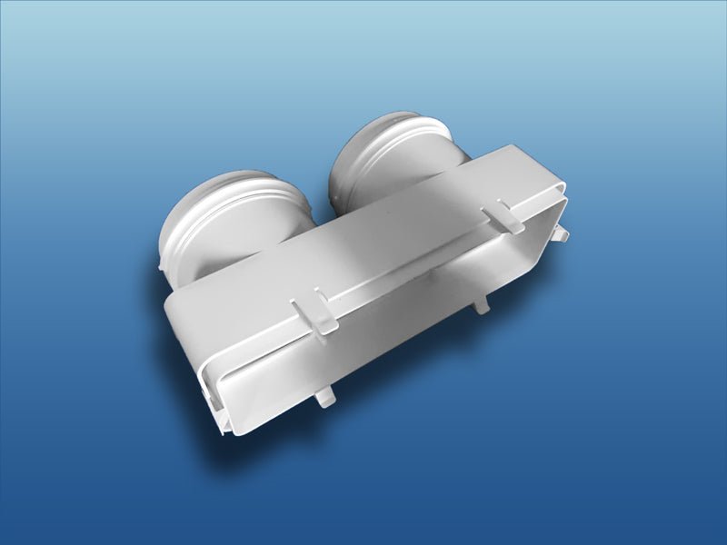 K-TECH-PRO Adapterhülse für 125er Flachkanalsystem K202501