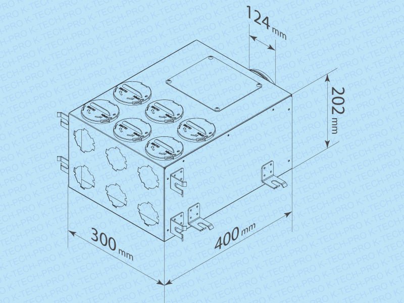 K-TECH-PRO Luftverteiler 6 Typ B K204101