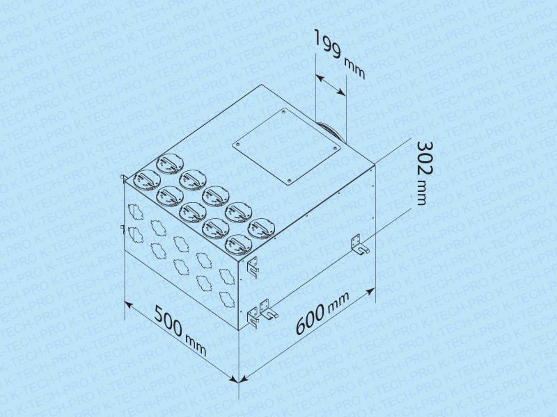 K-TECH-PRO Luftverteiler 10 Typ B K204501