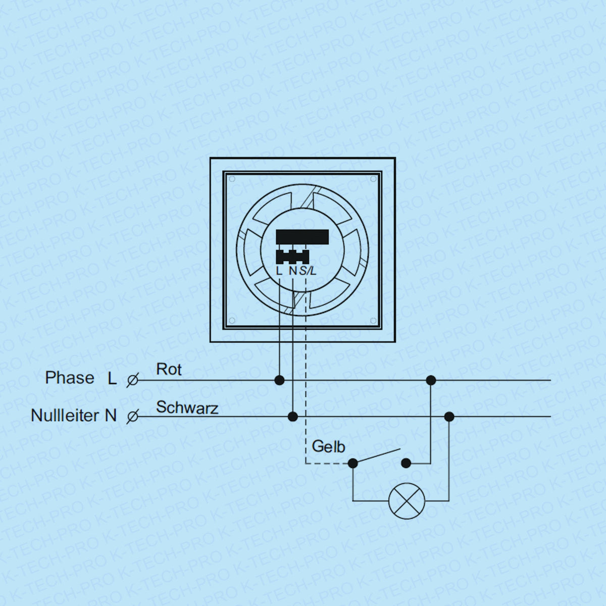 MMotors WC & Badlüfter MMP Glas weiß matt Ø 100 K221.7