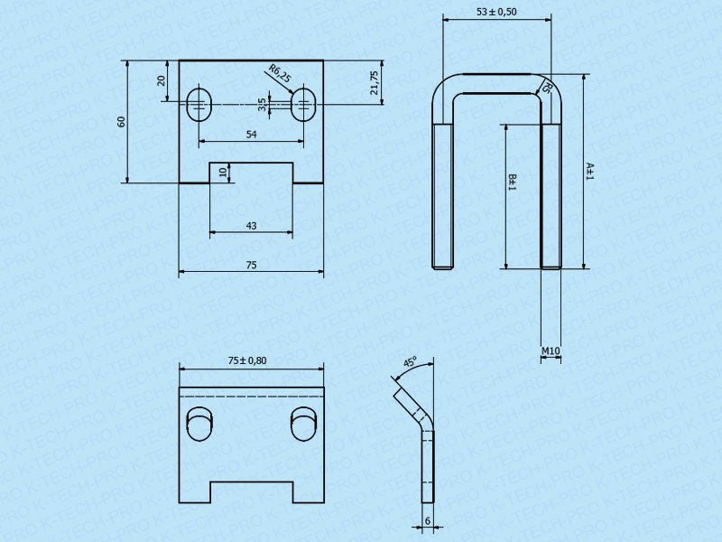 K-TECH-PRO Trägerkralle S41 K242301